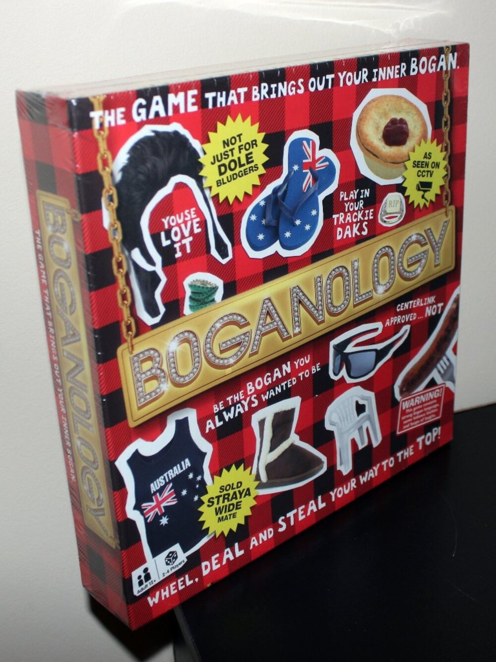 3/$88❤️sealed BOGANOLOGY Aussie-themed Australian board game Fantastic Factory